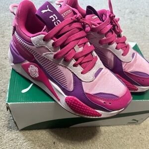 Puma RS-X Rose JR Sneakers - Pink and Purple